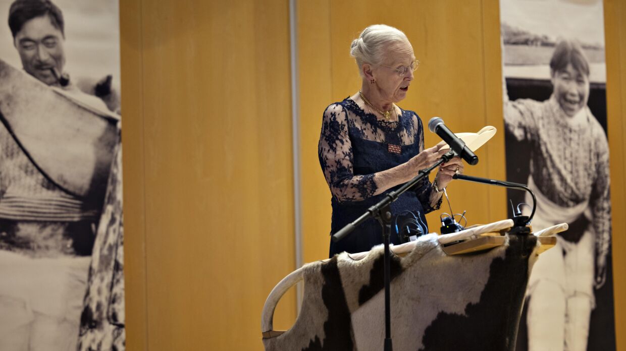 Dronning Margrethe leverede en markant tale i Nuuk lørdag den 9. oktober.