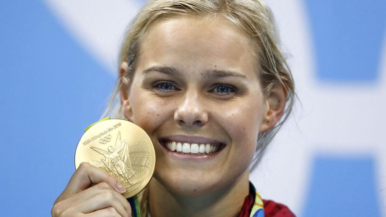 Pernille Blume vandt guld i 50 meter fri i Rio i 2016.