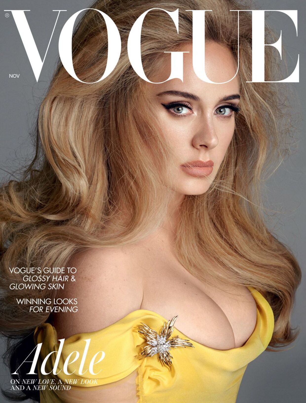 Adele på forsiden af Vogue.