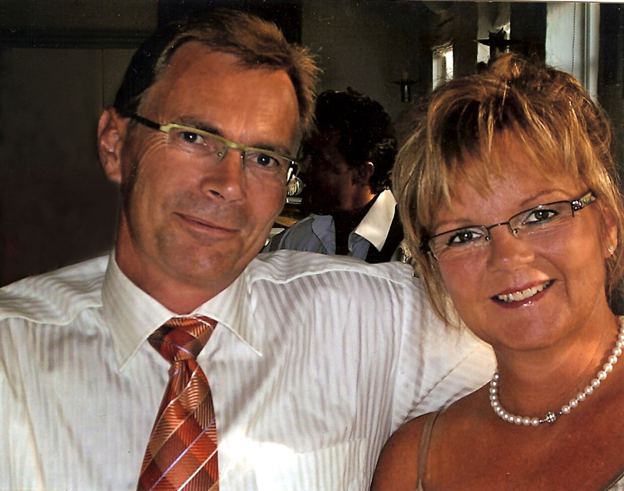 Ketty mistede sin mand, Thorkild, til ALS. Parret var gift i 34 år. (Privatfoto)
