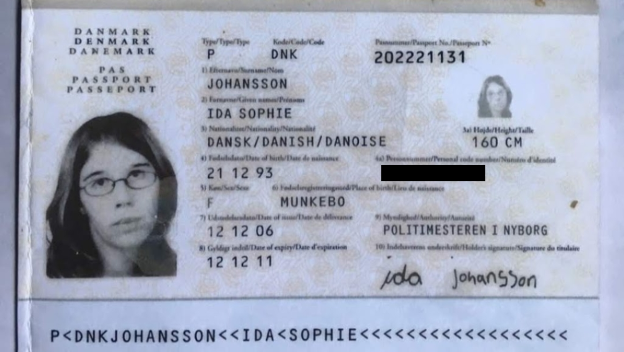 Ida Johansson har haft dansk pas størstedelen af sit liv. 