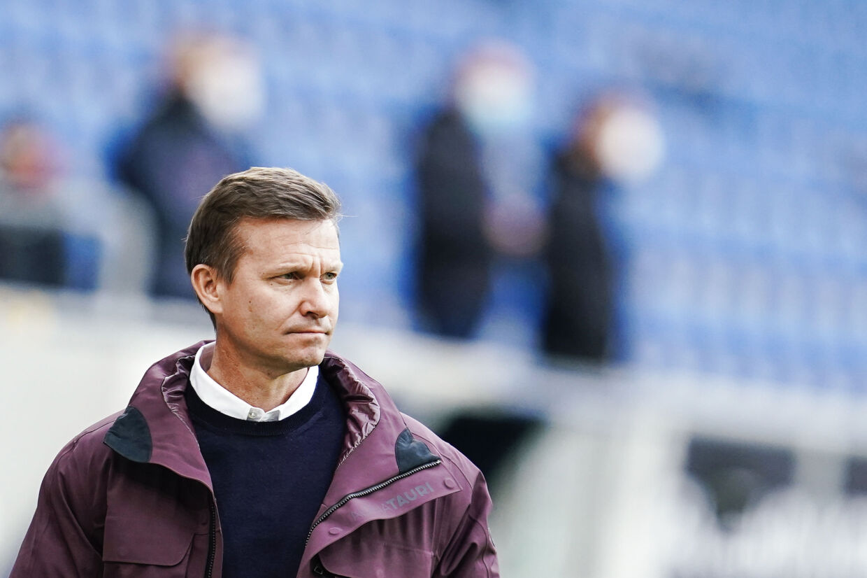 Jesse Marsch kommer ikke med RB Leipzig til udekampen mod Club Brugge. (Arkivfoto) Uwe Anspach/Ritzau Scanpix