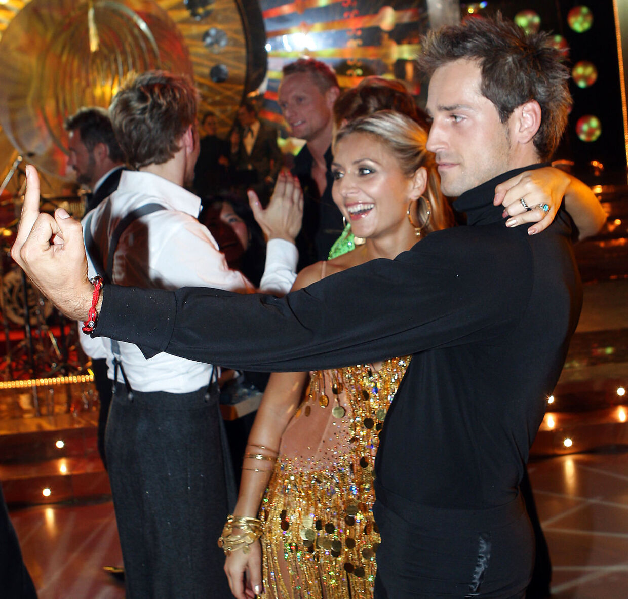 Oliver Bjerrehuus dansede med Viktoria Franova, da han deltog i 'Vild med dans' i 2008.