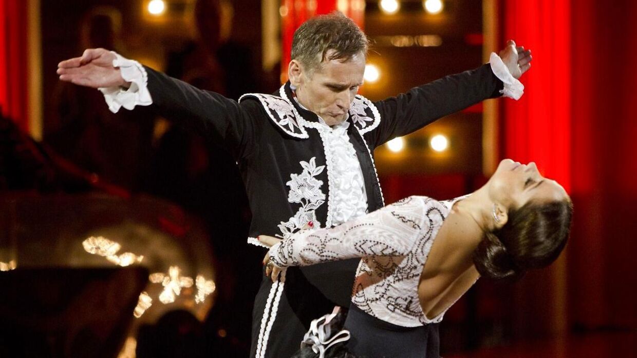 Allan Simonsen og Sofie Kruuse i en pasodoble i 'Vild med dans' 8. november 2013.