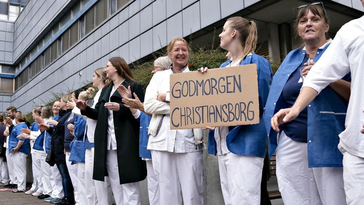 Sygeplejersker på Aalborg Universitetshospital, Sygehus Syd, nedlagde bland andet arbejdet 16. september 2021.
