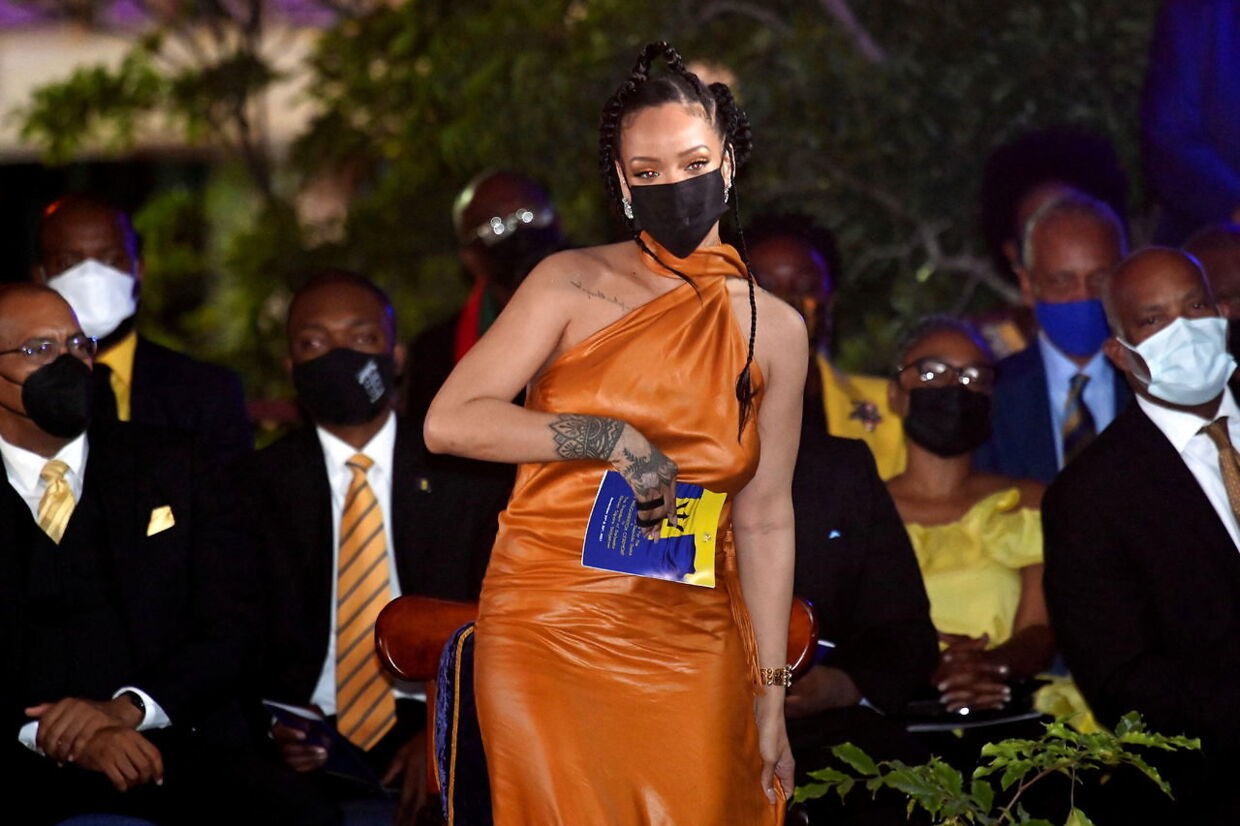 Rihanna var med til ceremonien og blev hædret.