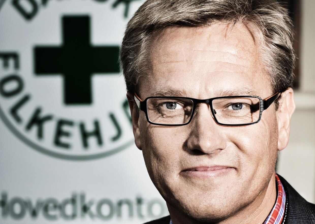 Klaus Nørlem er generalsekretær for Dansk Folkehjælp kalder rekorden for »en ualmindelig skidt historie.«