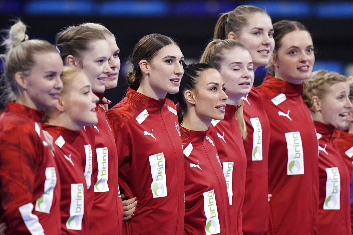 Danmark har åbnet sin VM-slutrunde med to sikre sejre i gruppespillet. Liselotte Sabroe/Ritzau Scanpix