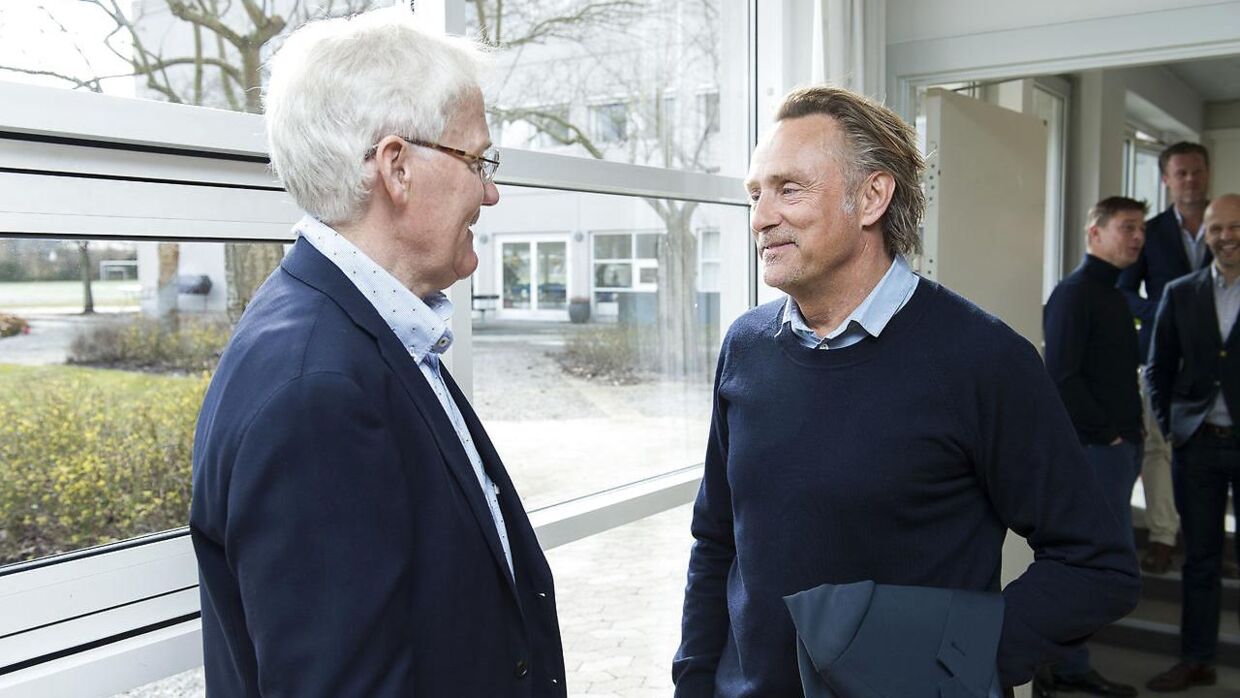 Morten Olsen og Lars Høgh var ligeledes venner privat.