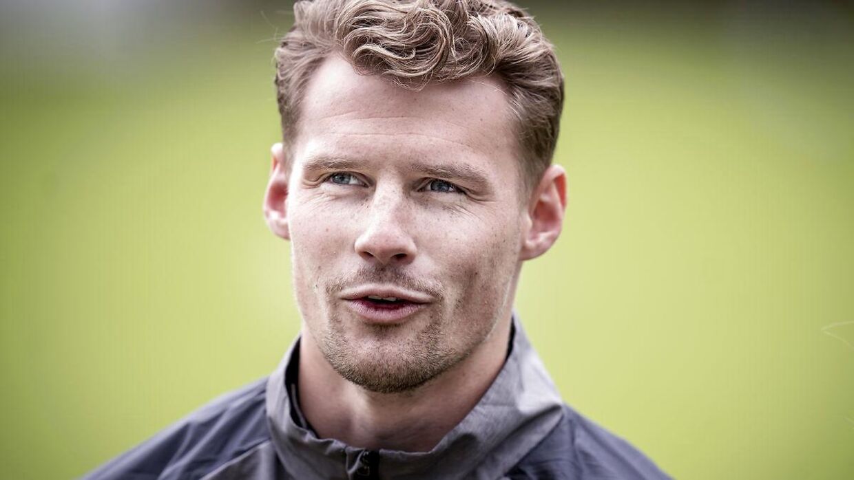 Nikolai Baden Frederiksen har også spillet for U21-landsholdet i år.