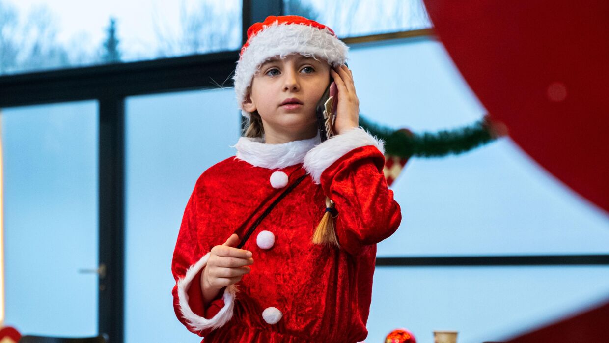 Lillesøster Mathilde spillet af Kerstin Jannerup Gjesing var et af højdepunkterne i 'Kometernes jul'.