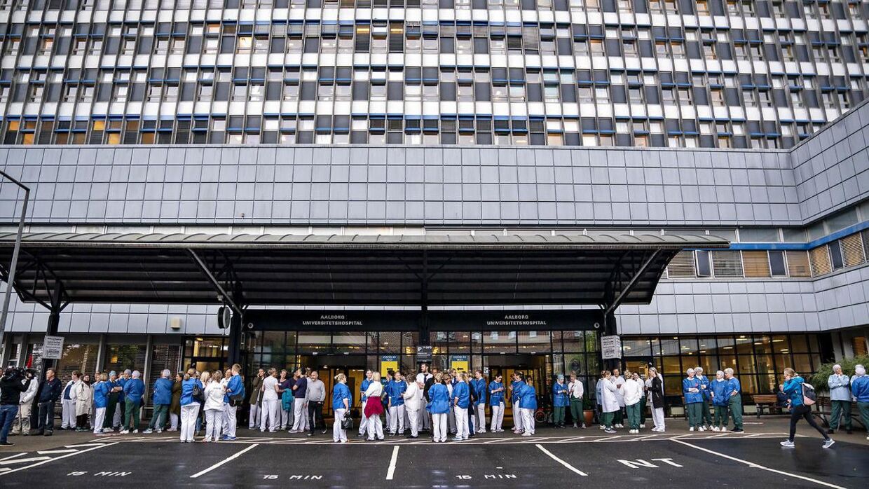 I september sidste år strejkede flere sygeplejersker på Aalborg Universitetshospital.