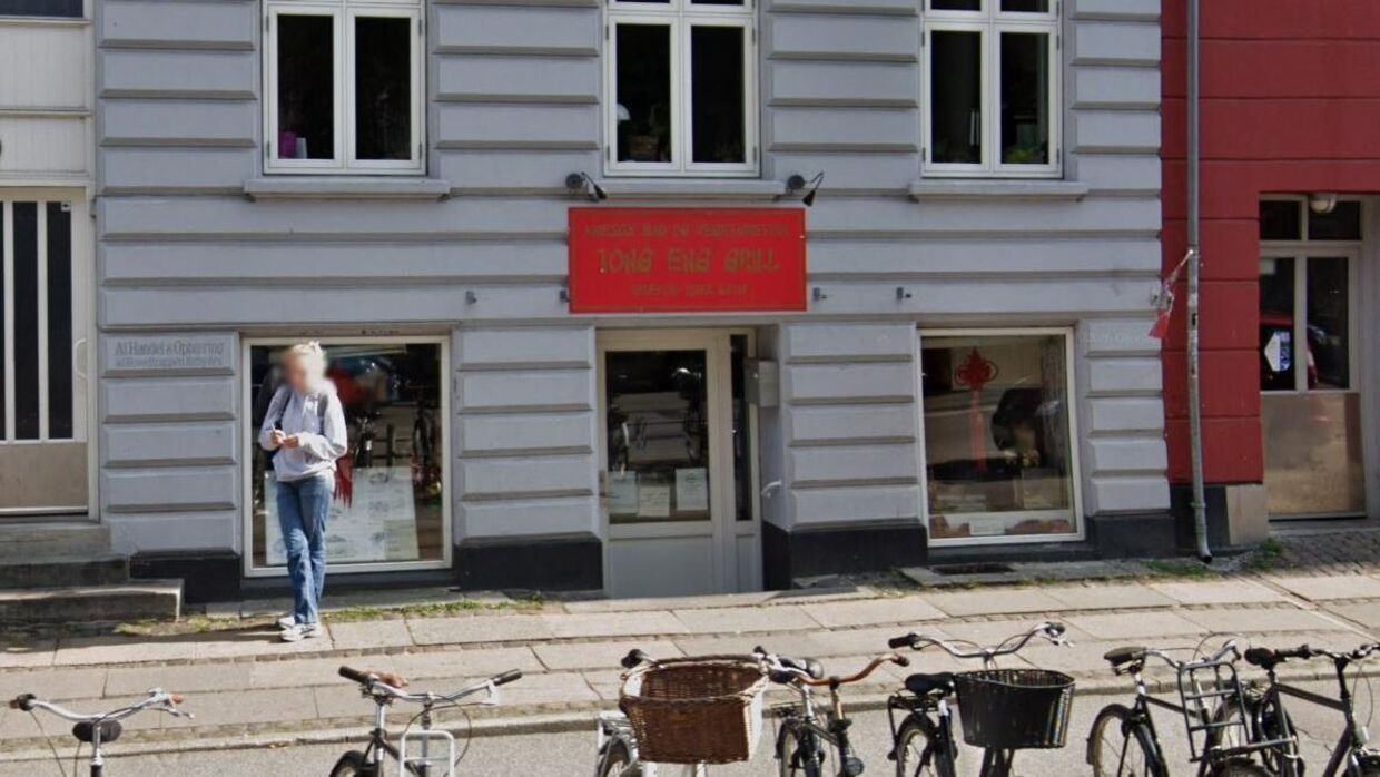 Ton Eng Grill på Øster Farimagsgade har eksisteret i 25 år. Den er dermed en af Københavns ældste Kina-grillbarer. Foto: Google Street View