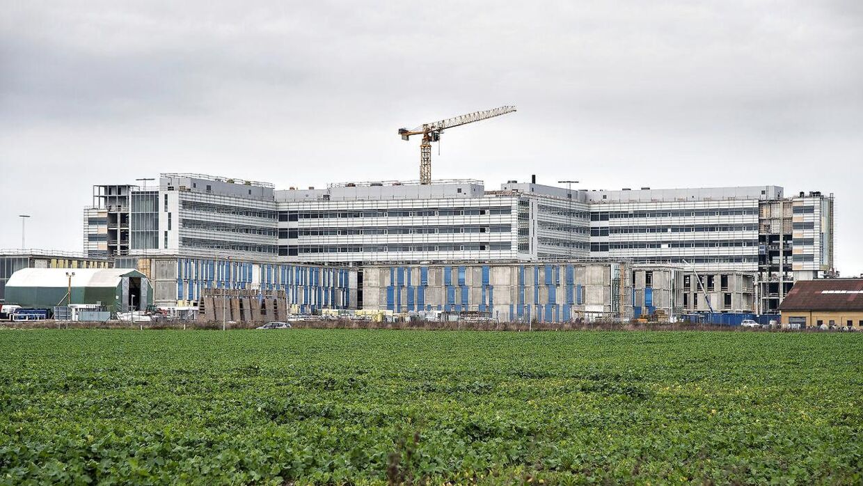  Sygehuset bygges i Aalborg Øst ved Hadund Landevej og bliver på 170.000 m2.