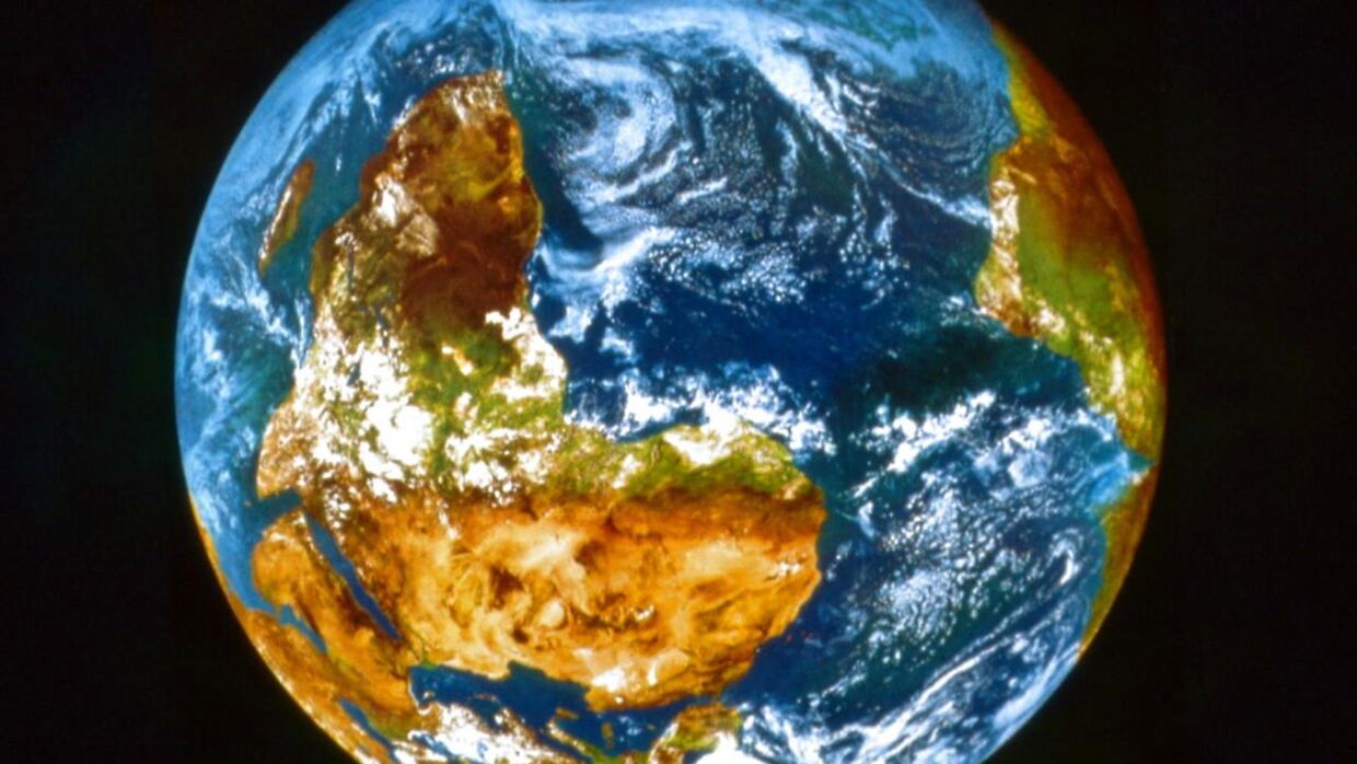 Jorden set fra rummet. (Foto: Scanpix)
