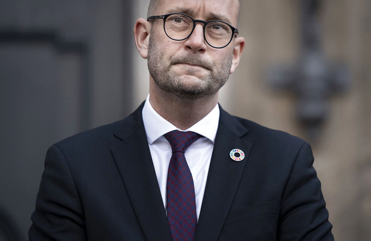 Her er fødevareminister Rasmus Prehn. (Foto: Liselotte Sabroe/Ritzau Scanpix)