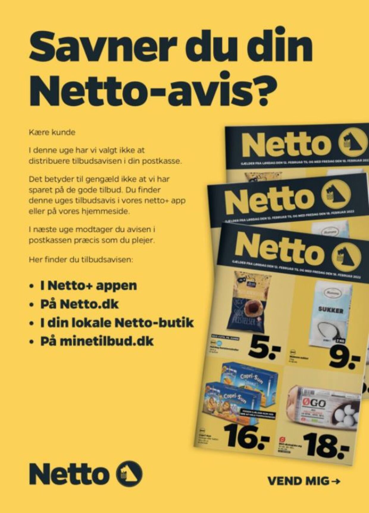 Netto dropper tilbudsaviser i næste uge BT Erhverv - www.bt.dk