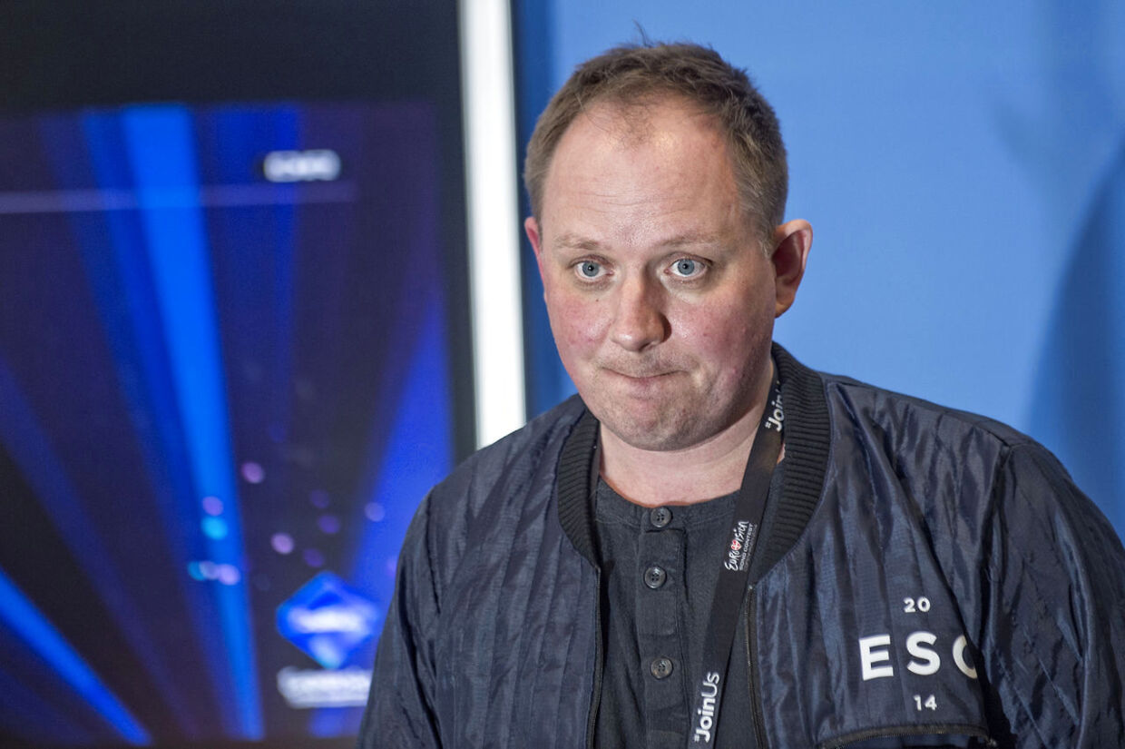 Underholdningschef i DR, Jan Lagermand Lundme, fotograferet under Eurovision Song Contest 2014. 