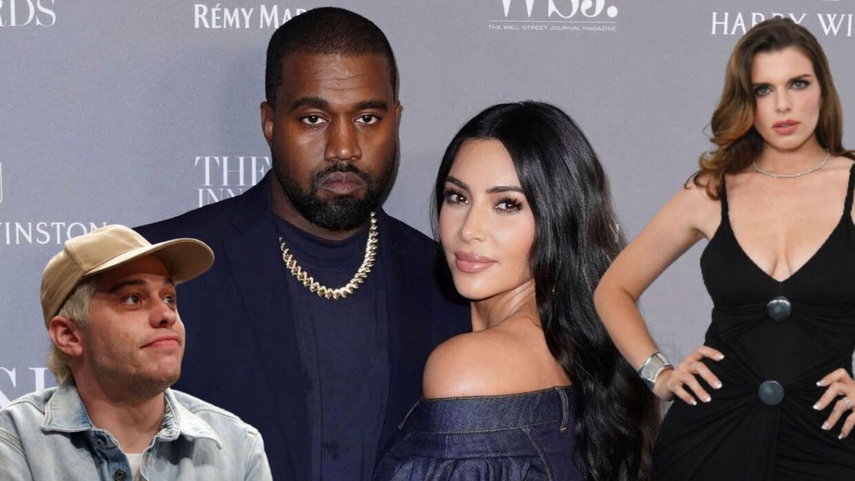 Kim Kardashian dannede efter skilsmissen par med komikeren Pete Davidson, men det huede bestemt ikke hendes udtalte eksmand Kanye West - og dét huede ikke hans daværende kæreste Julia Fox, for hun fik nok og smuttede.