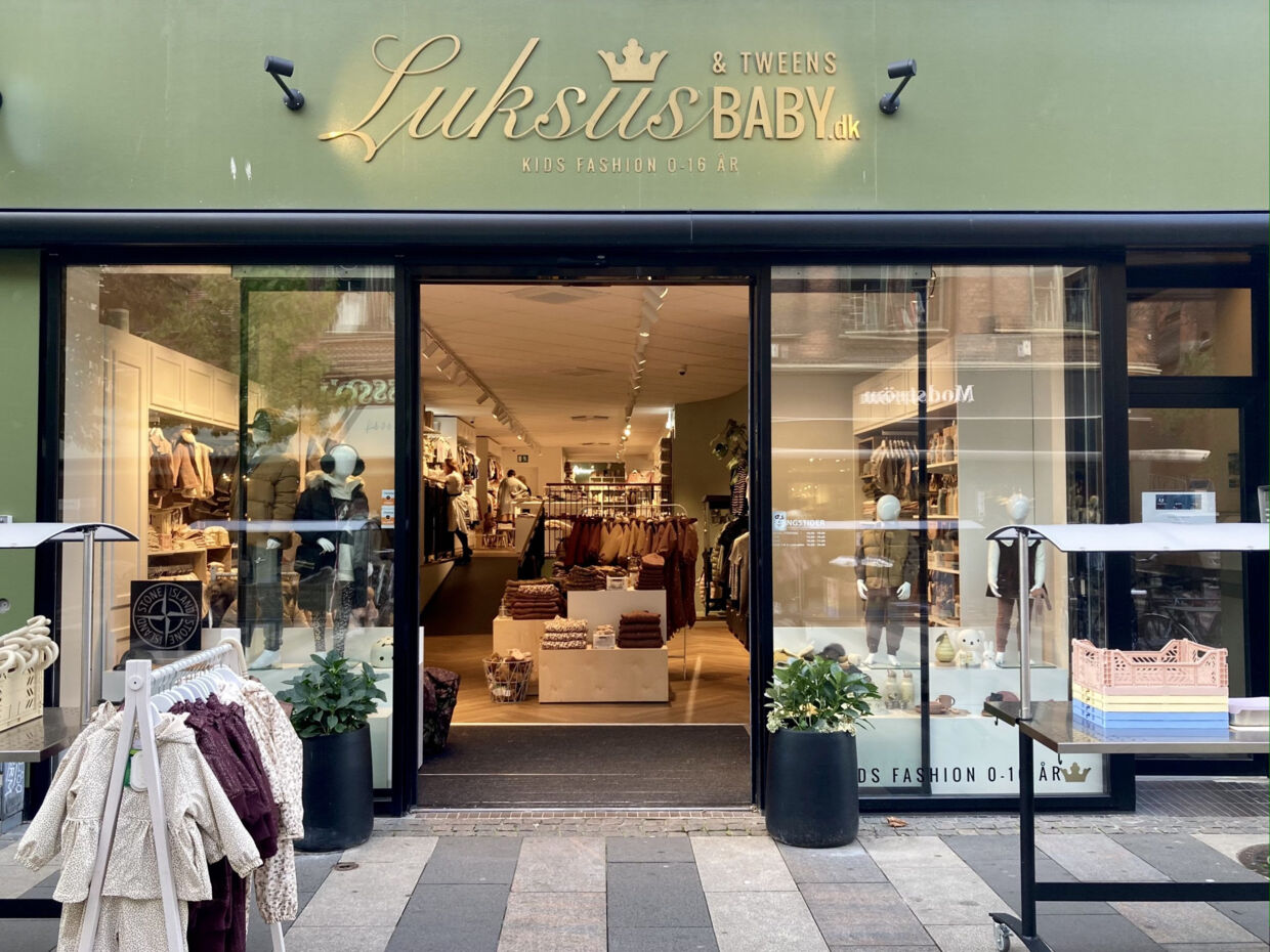 Den seneste fysiske Luksusbaby-butik er åbnet i Aarhus. Foto: Privat