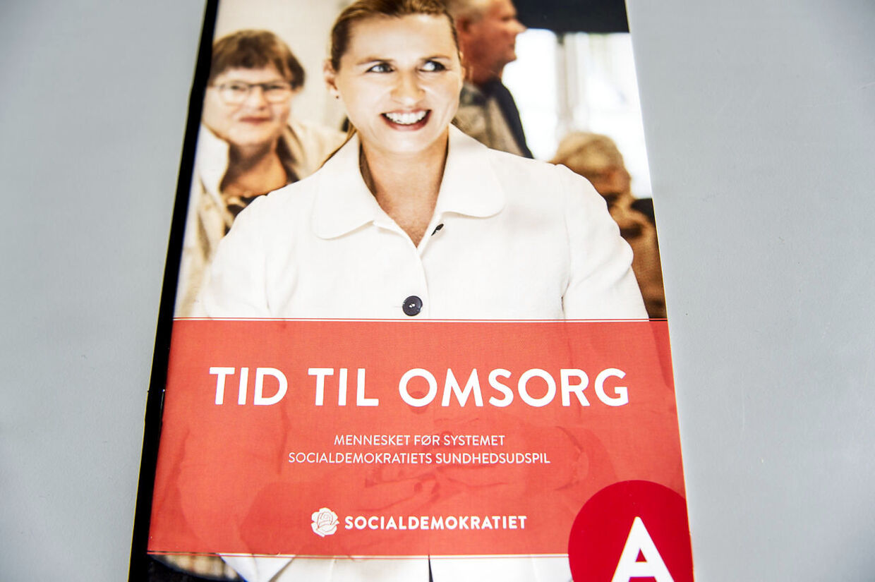 Socialdemokratiet præsenterer deres nye sundhedsudspil ved Diakonissestiftelsen, sygeplejerskeuddannelsen på Frederiksberg, fredag den 12. oktober 2018.