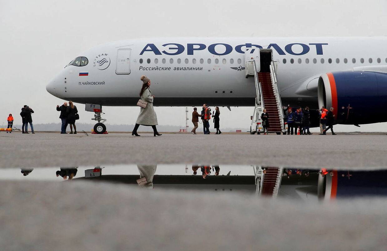 Alle tre flyvninger, der krydsede gennem dansk luftrum i nat, var fra det russiske flyselskab Aeroflot. 