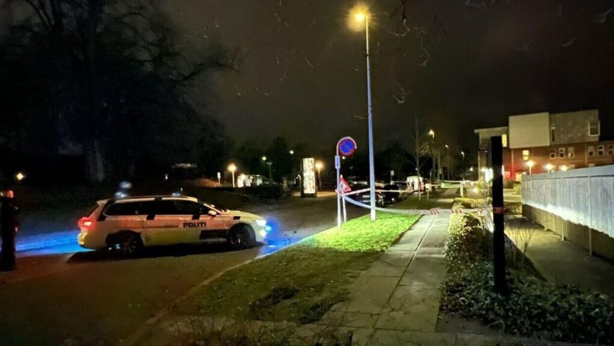 To mænd blev såret efter et knivoverfald 13. januar ved Dannebrogsgade bag banegården i Odense. Her blev den ene så hårdt såret, at han var i livsfare. Foto: presse-fotos.dk