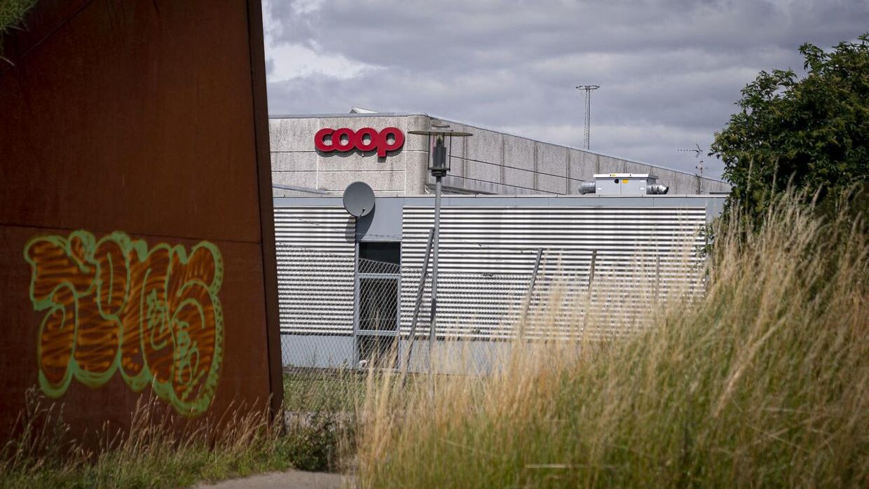 Arkivfoto af Coops distributionscenter i Albertslund på den københavnske vestegn.