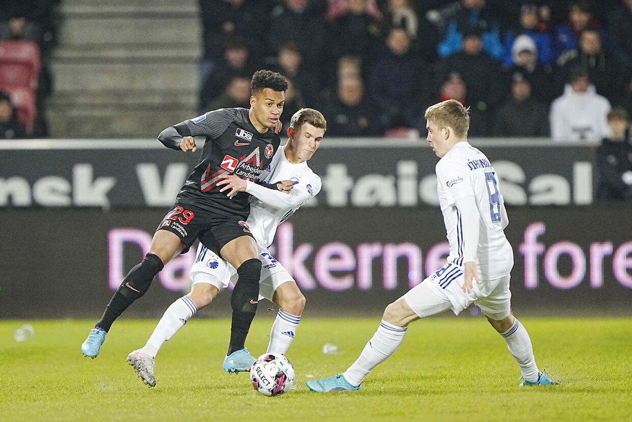 Superligakampen mellem FC Midtjylland og FC København på MCH Arena, Herning søndag den 13. marts 2022.