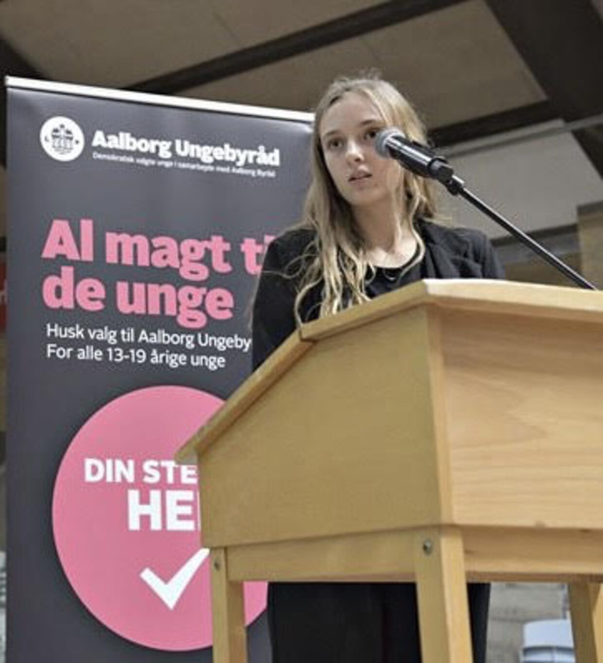 Nikoline Linnemann Prehns politiske karriere havde blandt andet sin spæde start i Aalborg Ungebyråd, hvor hun var formand. Foto: Privat