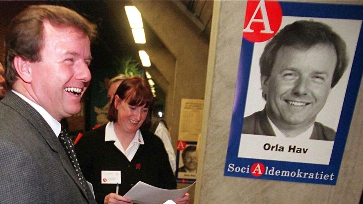 Orla Hav smiler ved udsigten til et kanonvalg og pladsen som amtsborgmester i 1997.