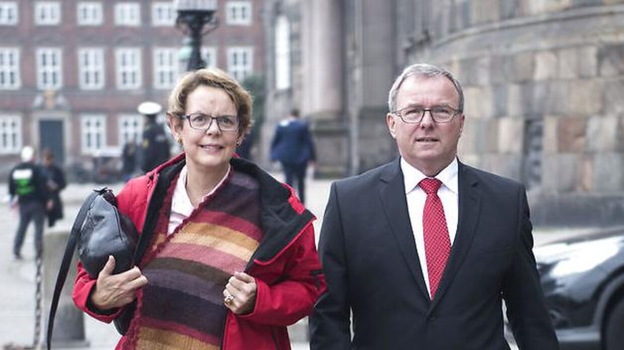 Orla Hav på vej til Folketingets åbning i 2014 med sin hustru. I 2022 fyldte han 70 år og offentliggjorde et farvel til politik.