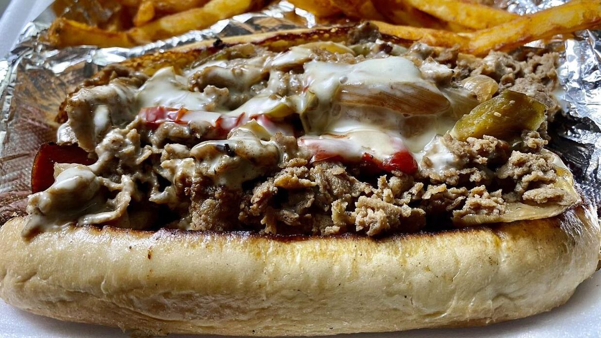 Sådan kan en Philly cheesesteak sandwich se ud. Arkivfoto.