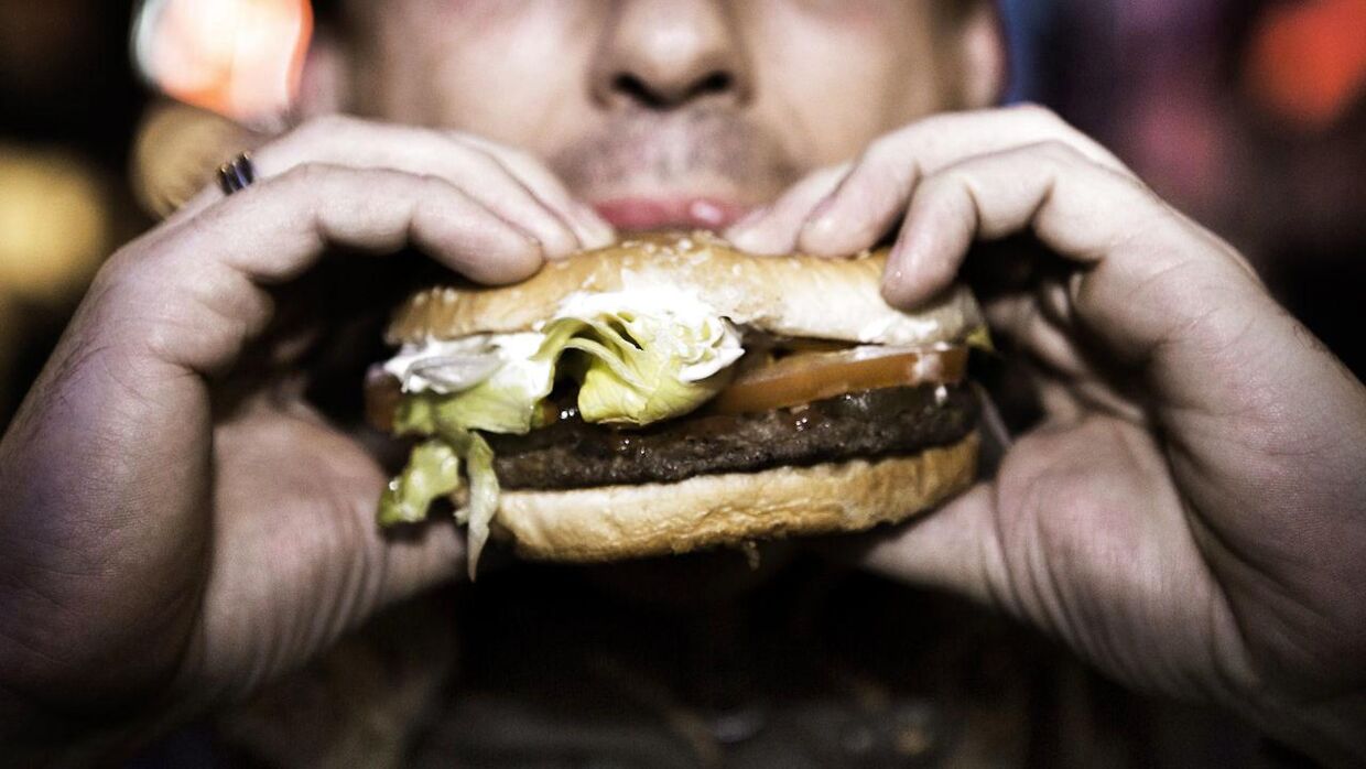 Burger King i Hillerød har fået sin anden sure smiley i streg. Arkivfoto af en whopper fra Burger King.