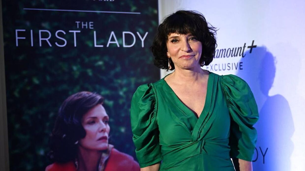 Susanne Bier til gallapremieren på 'The First Lady' i Dagmar Teatret, tirsdag den 19. april 2022.