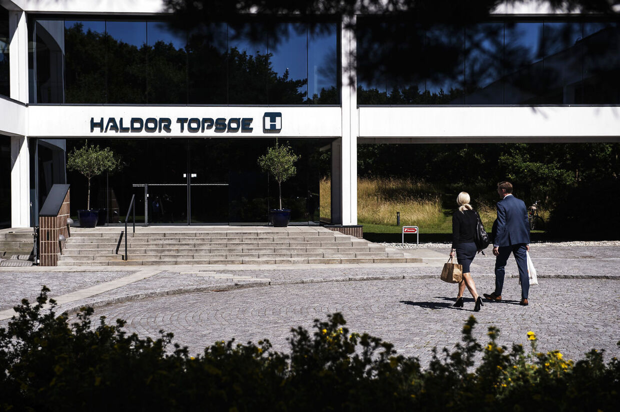 (Arkiv) Haldor Topsøes hovedkvarter.