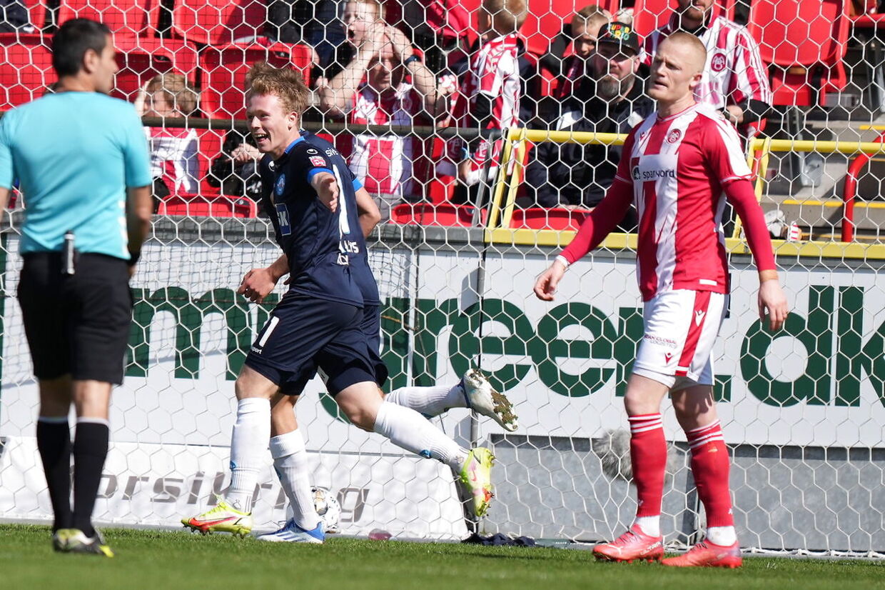 Superliga, playoff: AaB-Silkeborg IF i Aalborg Portland Park søndag den 24. april 2022