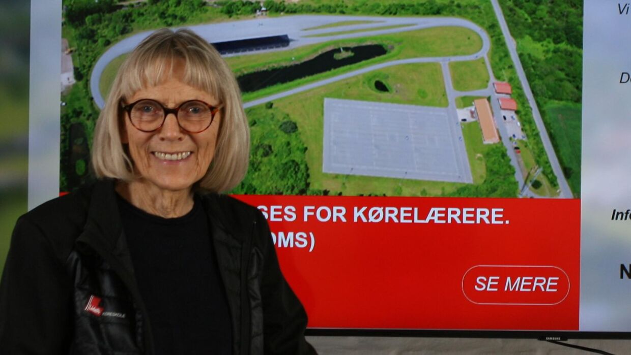 Lisbeth Jensen ejer Danmarks største køreskole og savner flere kvinder i faget. Foto: PR
