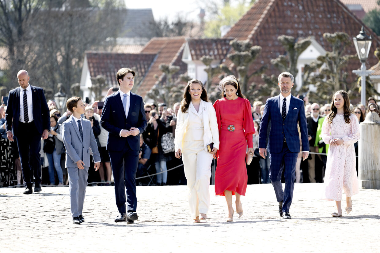 Prinsesse Isabella blev konfirmeret i Fredensborg Slotskirke lørdag d. 30. april 2022.