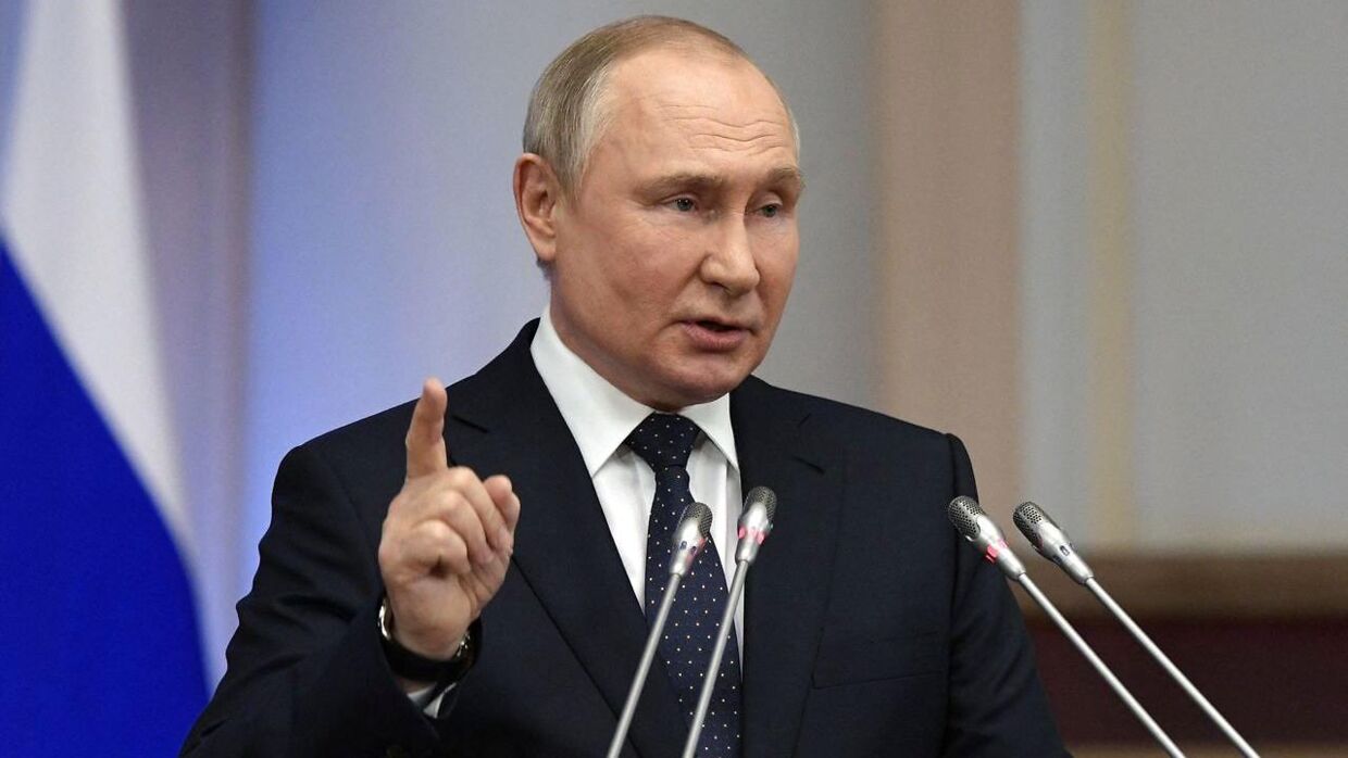 Ruslands præsident, Vladimir Putin.