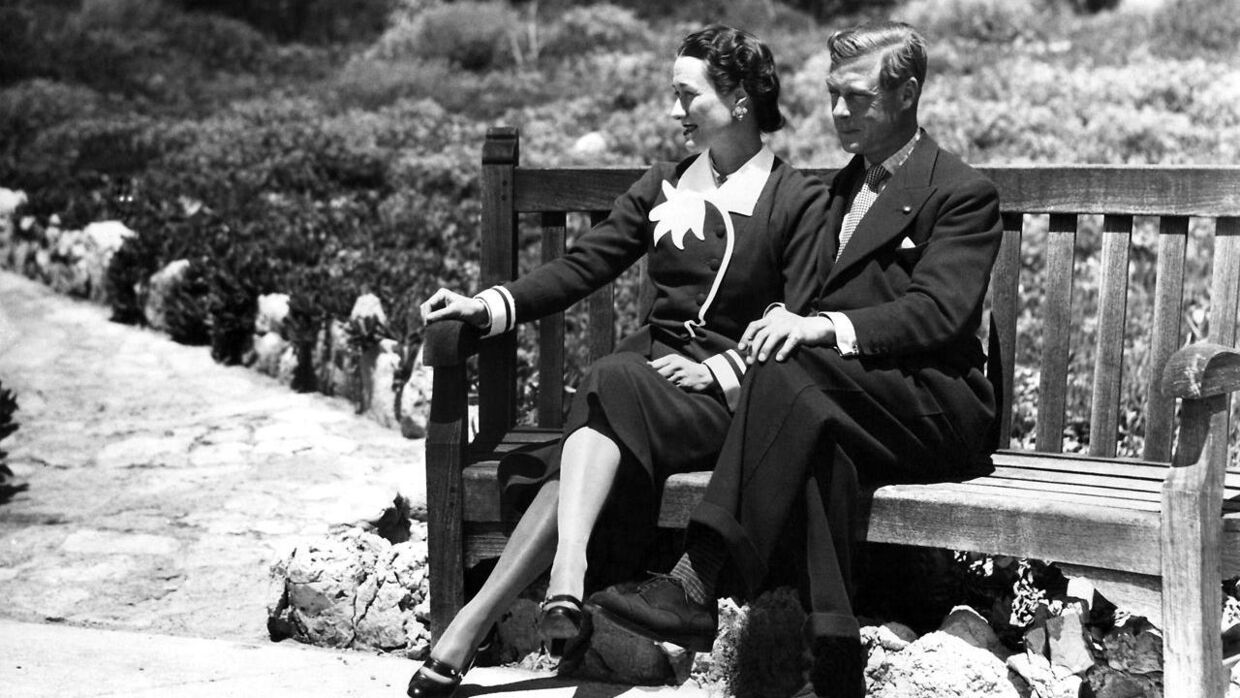 Prins Edward med sin hertuginde, Wallis Simpson. &nbsp;