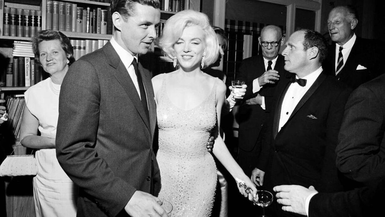 Arkivfoto fra 1962 af Marilyn Monroes iført den ikoniske kjole.