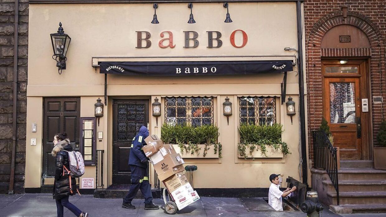 Restauranten 'Babbo'&nbsp; blev åbnet i New York 1998 af Mario Batali.