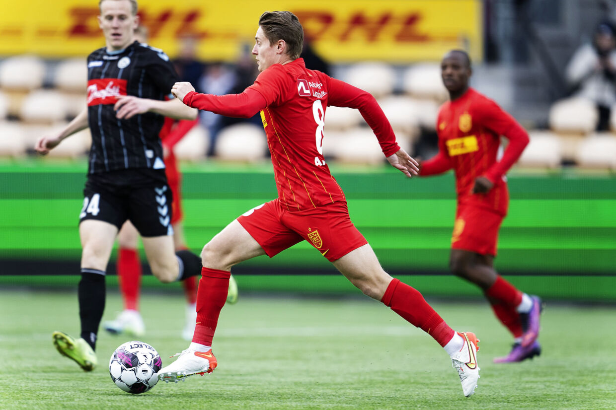 Magnus Kofod Andersen har spillet 170 førsteholdskampe i FC Nordsjælland. Claus Bech/Ritzau Scanpix