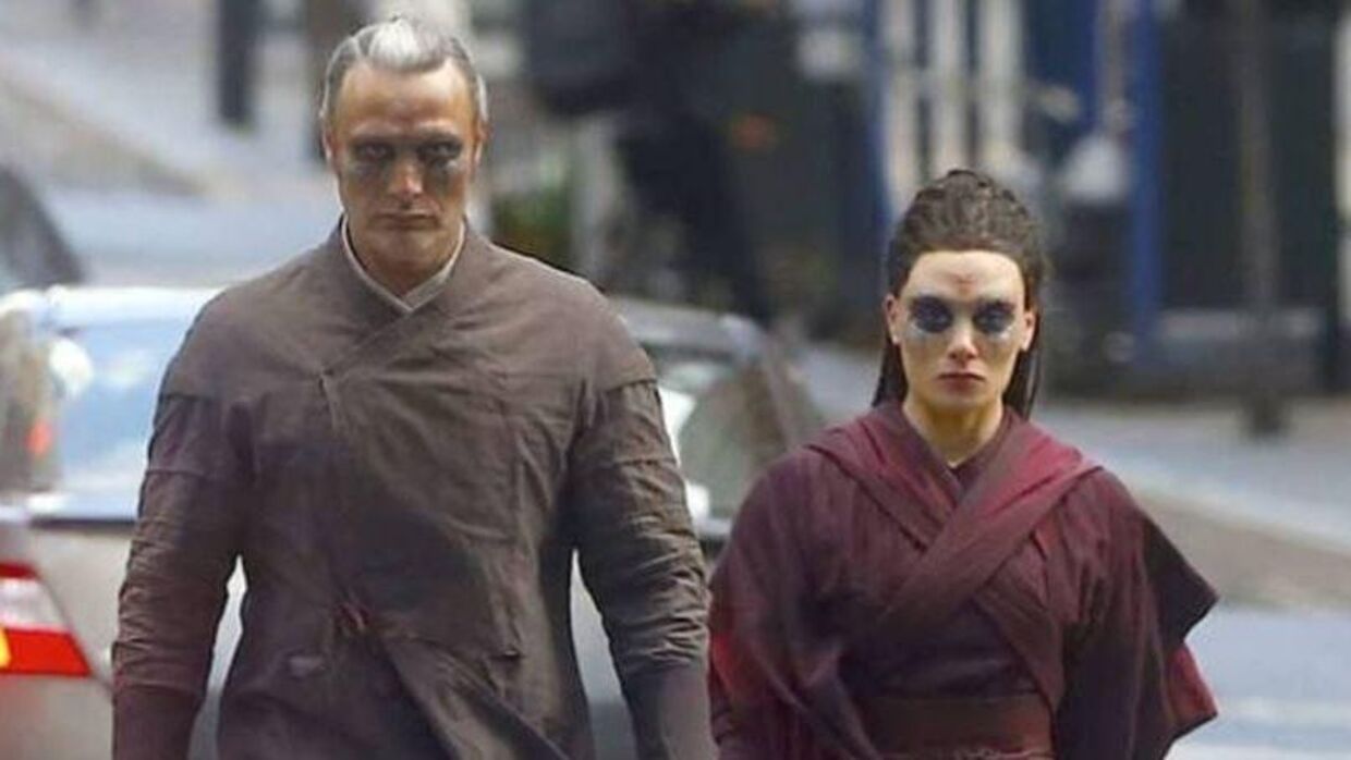 De to spillede sammen i Doctor Strange-filmen fra 2016. Foto: PR