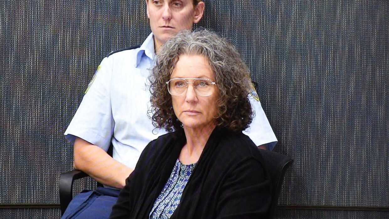 Kathleen Folbiggs er på billedet i retten i New South Wales gennem videolink i 29. april 2019. Folbiggs blev i 2003 dømt for drab på sine tre spædbørn. Derudover blev hun også dømt for uagtsomt manddrab på sit fjerde spædbarn. Nye beviser i sagen viser med stor sandsynlighed, at Kathleen Folbiggs er usykldig. I skrivende stund har hun afsonet mindst 25 år af sin dom. 