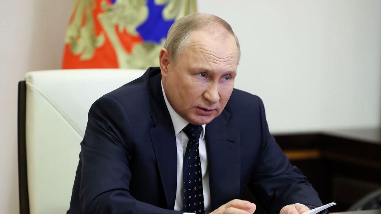 Den 69-årige Putin ser ikke så frisk ud som før i tiden. 