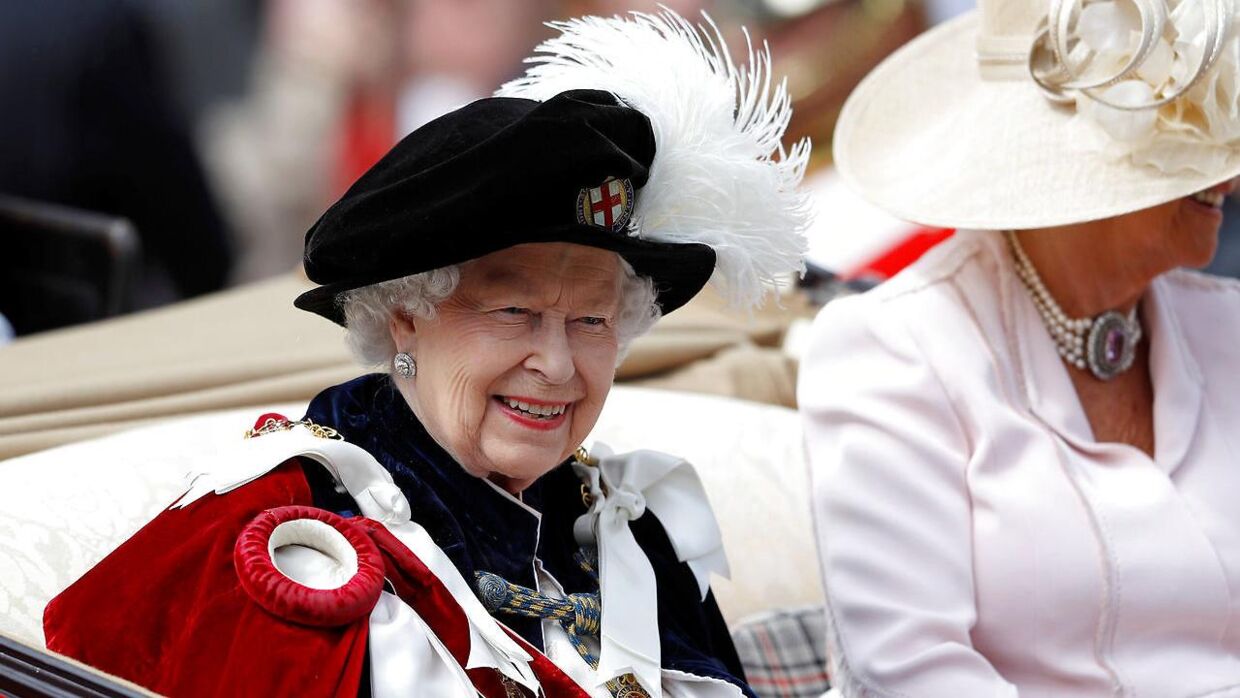 Dronning Elizabeth ved Garter Day i 2019.&nbsp;