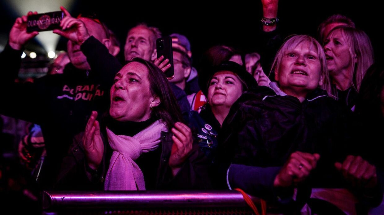 Sådan så publikum ud da Duran Duran spillede på Jelling Musikfestival. Den koncert blev ikke aflyst. Foto: Mette Mørk I Jelling torsdag den 26. maj 2022.