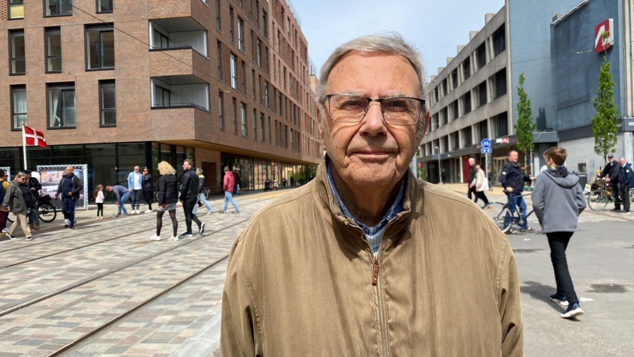 85-årige Morten Engelbrecht har letbaner på hjernen og i hjertet, så åbningen af Odense Letbane er en stor begivenhed.